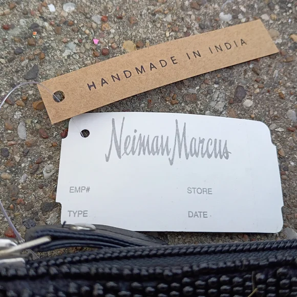 Neiman Marcus Beaded Clutch with Chill Design - Picture 2 of 3